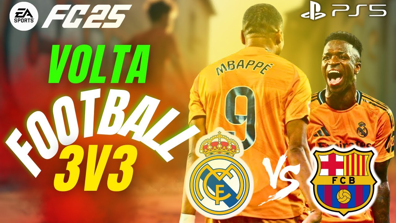 EA SPORTS FC 25 Real Madrid vs Barcelona 3v3 [PS5] - YouTube