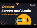 How to Record Screen and Audio at the Same Time🎥