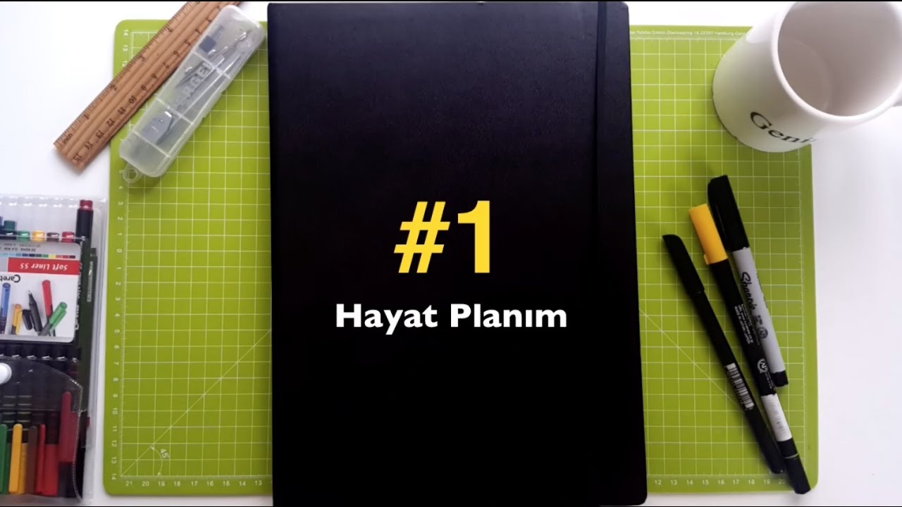 Bullet Journal #1 Hayatınızı Planlayın (#GörselAjanda)