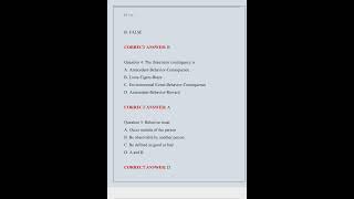 BCAT Practice test questions and answers 100% pass