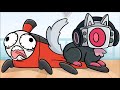 SPEAKER WOMAN but EVERYONE ARE CATS! // Poppy Playtime Chapter 3 Animation