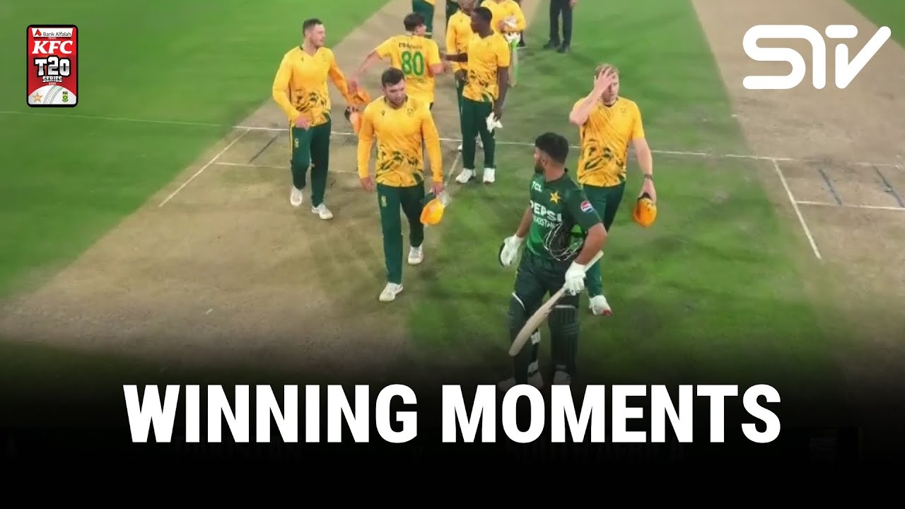 Winning Moments | Pakistan vs South Africa T20 Series 2025 | 3rd T20I | PCB | M3U13