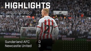 Emirates FA Cup Highlights | Sunderland AFC 0 - 3 Newcastle United