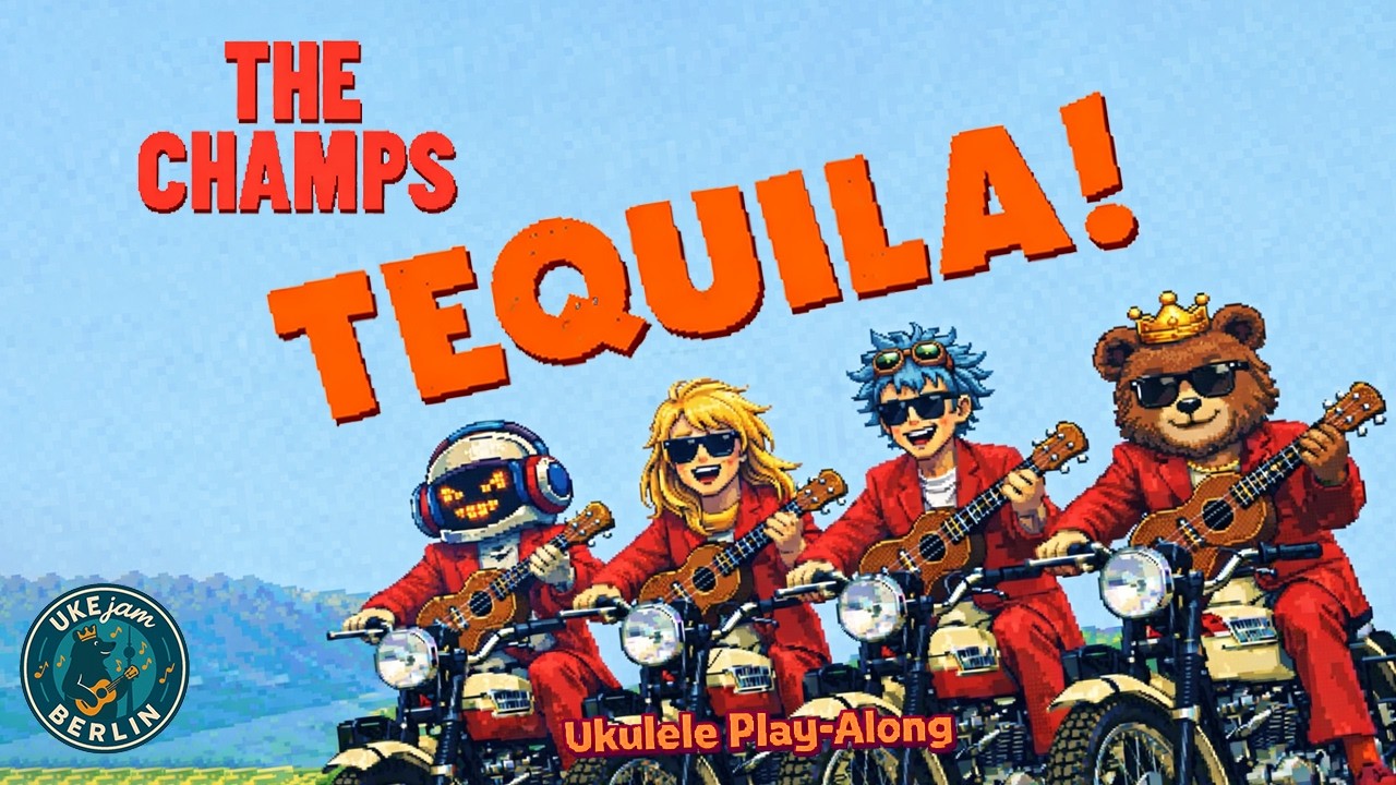 Ukulele Play-Along | The Champs - Tequila | UKEjam.BERLIN