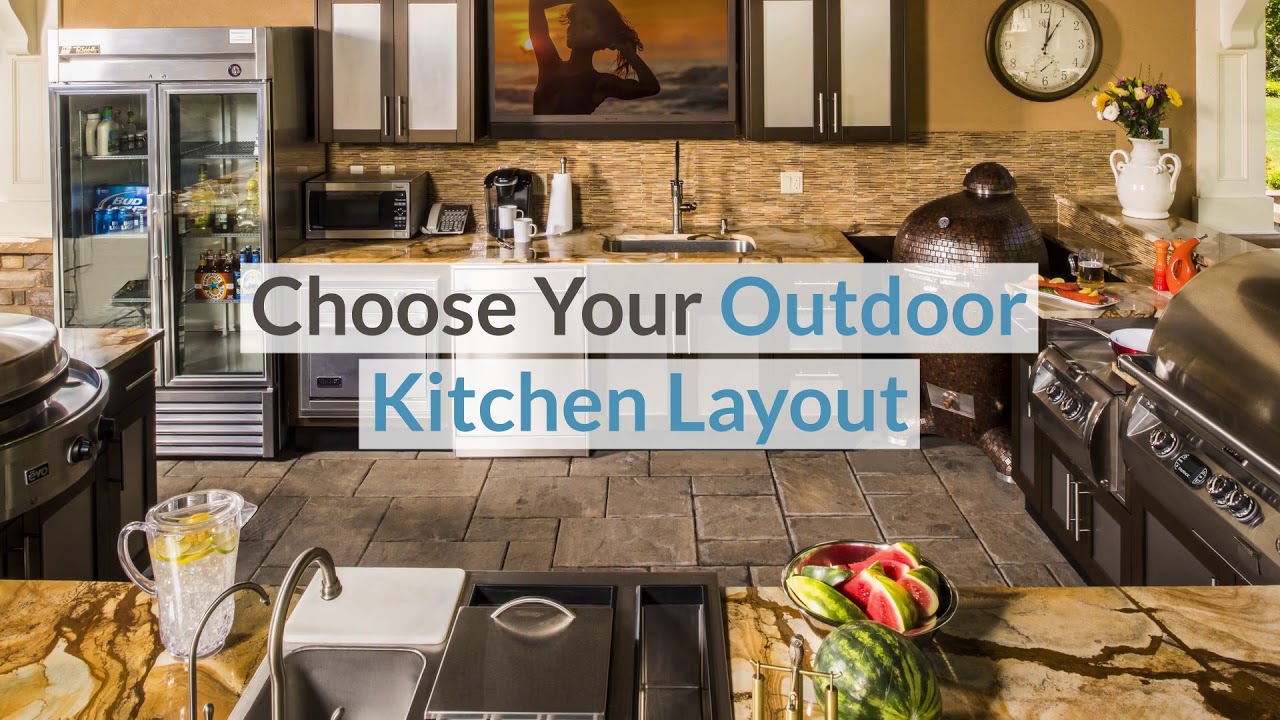 Outdoor Kitchen Layouts U Shaped L Shaped More