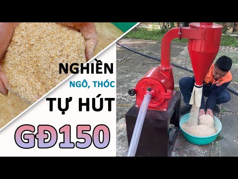 Video Bàn Giao Máy Nghiền Ngô Tự Hút GĐ 150 Phục Vụ Chăn... - youtube