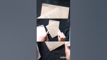 How to make canvas at home  #diy #canvas # youtube shorts # diy canvas #