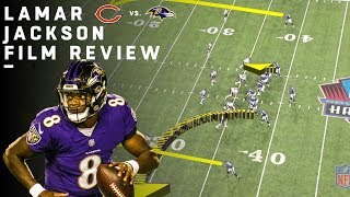 Breaking Down Lamar Jackson's NFL Debut | Film Review | NFL Highlights