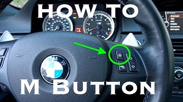 How To Set Your M Button - BMW E92 M3