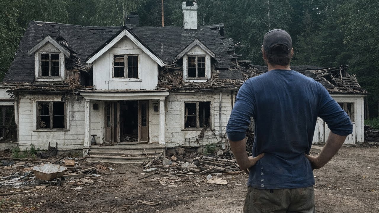 I Restored a Wrecked Cabin in the Woods into a $1,000,000 Modern Home. (Satisfying ASMR)