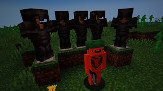 Minecraft Speedrunner VS 5 NETHERITE AI Hunters