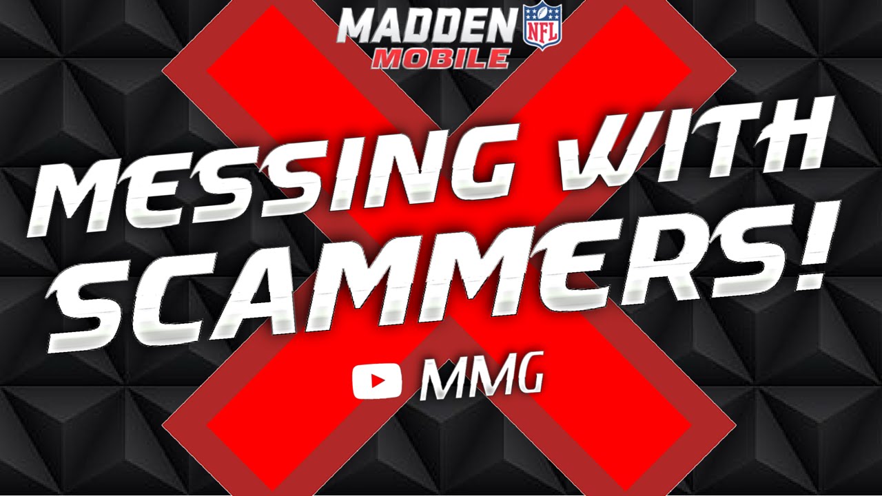 Messing With Scammers! :- Madden Mobile 16 (Busted!)