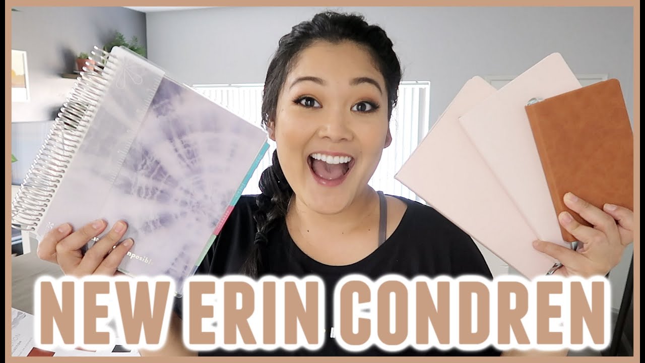 NEW Erin Condren Focused Collection + Spanish LifePlanner