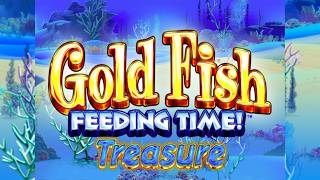 Gold Fish: Feeding Time! Treasure - Green Fish Bonus (32x Win) $3.00 Bet (Full Screen) S1