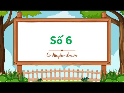 Video Số 6 - Toán lớp 1 (Chân trời sáng tạo) [OLM.VN] - YouTube
