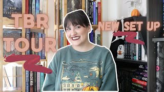 tbr shelf tour | all the books I haven't read 😅