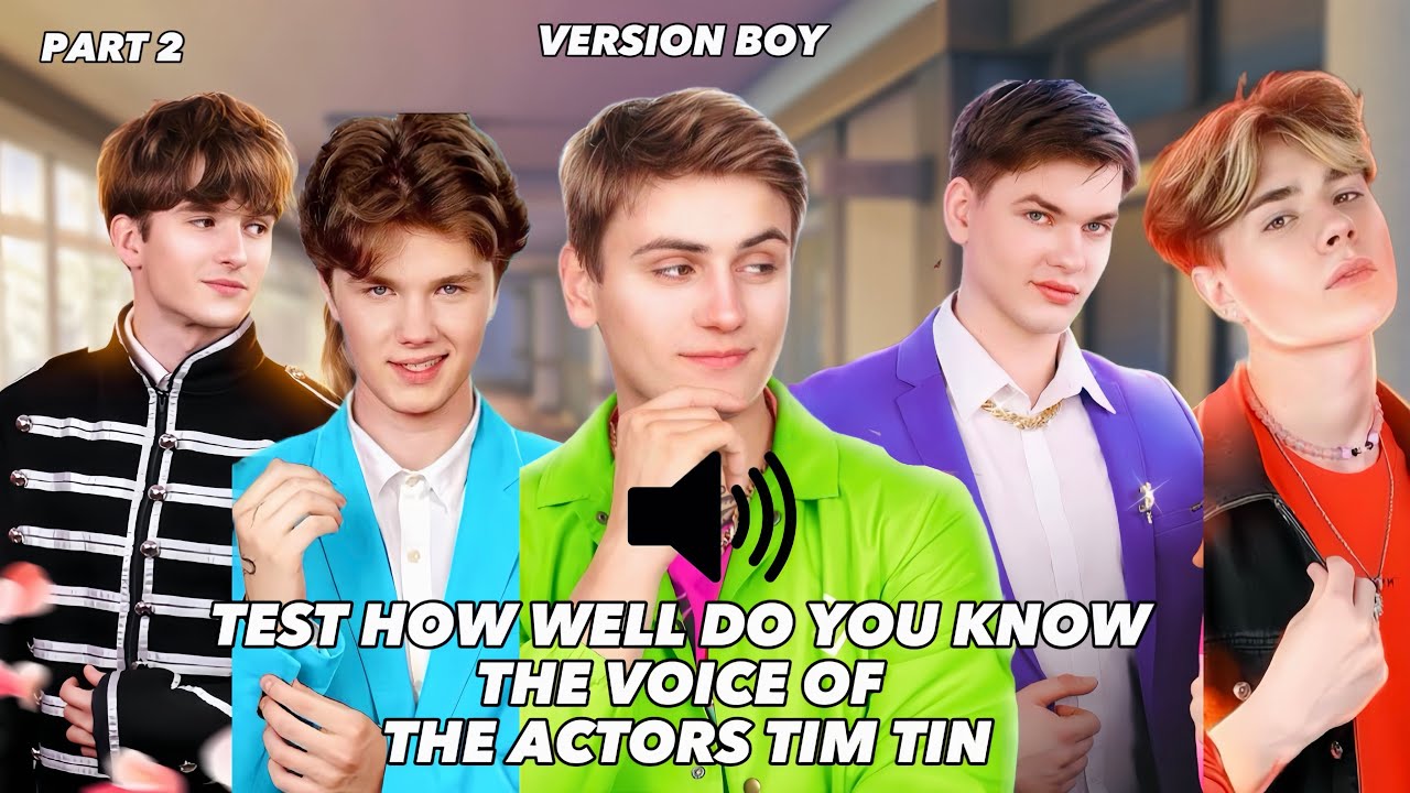 Tim Tim Tim Tim Test How Well you Know the Voices of Tim Tin actors! Real voices # ...