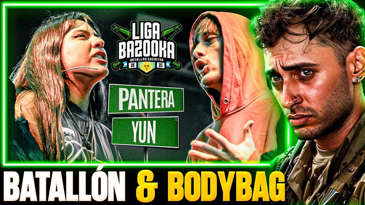 QUÉ LOCURA 😯 BLON reacciona a YUN vs PANTERA en LIGA BAZOOKA 🪖