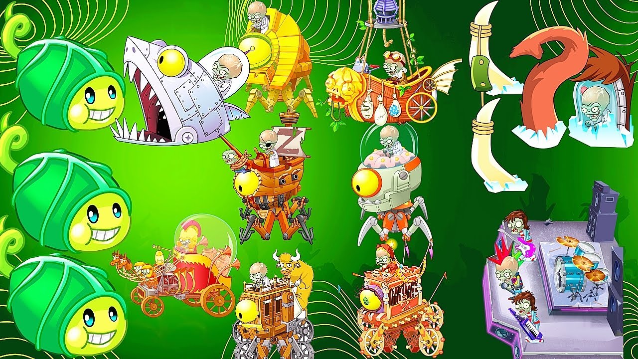 🌱 Plants vs Zombies 2 All Zomboss Battle vs Zoyapoad Gargantuar | Boss Fight 🧟‍♂️