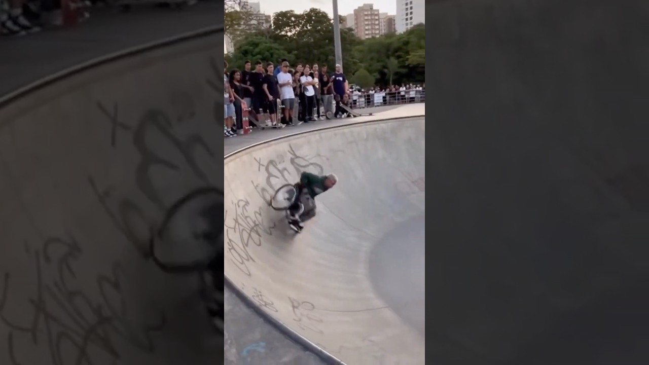 Manobra radical, o cara manda! 🤘🦼🛹 