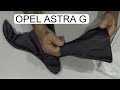 Unboxing shift  hand brake cover set opel astra g 2002