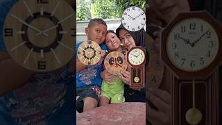 Wall clock from used cardboard #diy #comedy #viral #craft #creative ideas #video #tutorial #shorts