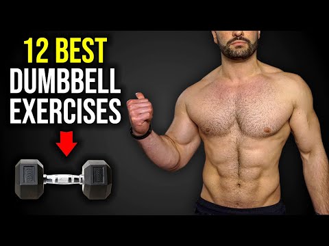 12 BEST Dumbbell Exercises For BUILDING MUSCLE (MY LIST!!)