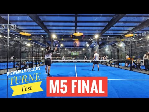 🥎Padel Final M5 Pedro Matos-Tiago Vilaça vs Diogo Fonseca-Vítor Lopes TURNE Fest JustPadel Barcelos