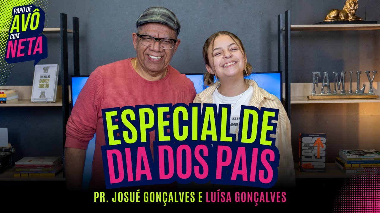 TUDO ISSO ACONTECEU EM NOSSA FAMÍLIA | Papo de Avô com Neta | Com Luísa Gonçalves | Ep 03