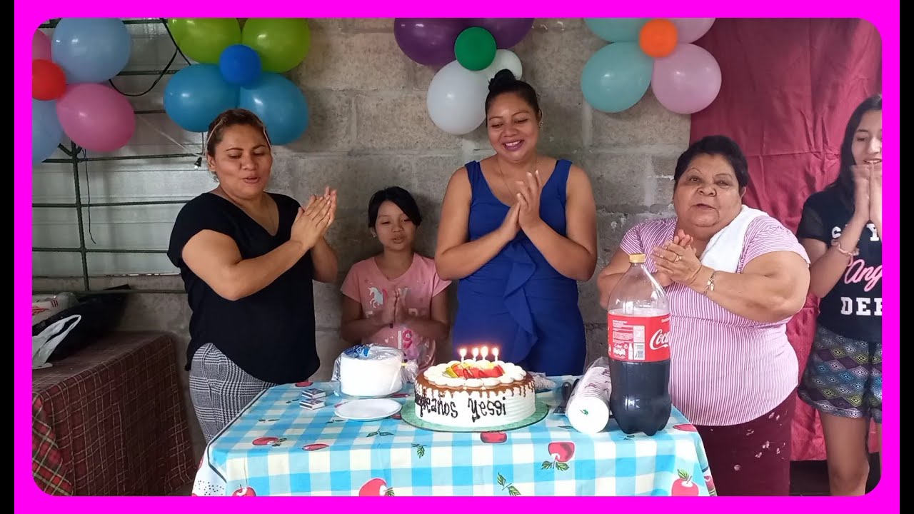 Feliz Cumpleaños Yessi // A Partir El Pastel // El Salvador 4x4