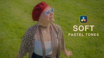How to Create Soft PASTEL Look in Davinci Resolve 18 | Color Grading Tutorial