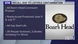 Boar’s Head recalls deli meats over listeria concerns