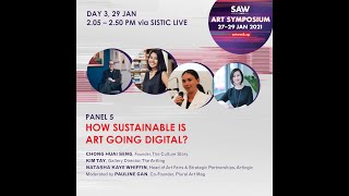 SAW Art Symposium: How Sustainable is Art Going Digital?