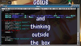 On C Programming, Switch-Cases And The Gosub