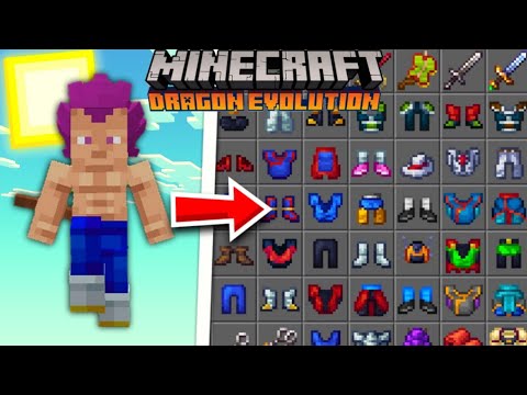 ATUALIZOU!! A ADDON DRAGON BALL EVOLUTION com NOVAS DIMENSÕES para o MINECRAFT PE 26.20+