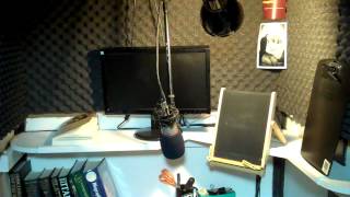 Inside An Audiobook Narrators Booth