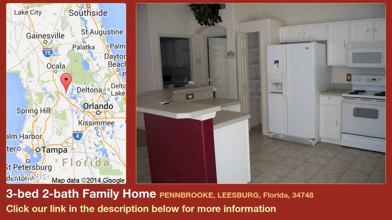 new homes in houston 3-bed 2-bath Family Home for Sale in Leesburg, Florida on florida-magic.com