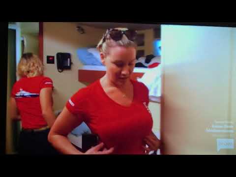 Hannah Puts on Shirt Below Deck Mediterranean