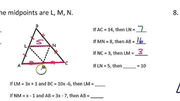 Day 5 HW   Page 1   Isosceles Triangles + Midsegments