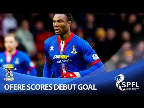 Edward Ofere scores debut goal for Caley Jags!