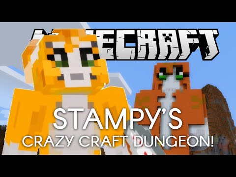 Minecraft - Crazy Craft 3.0 "STAMPYLONGNOSE DUNGEON & STATUE!" #1 - Minecraft - Crazy Craft 3.0 "STAMPYLONGNOSE DUNGEON & STATUE!" #1