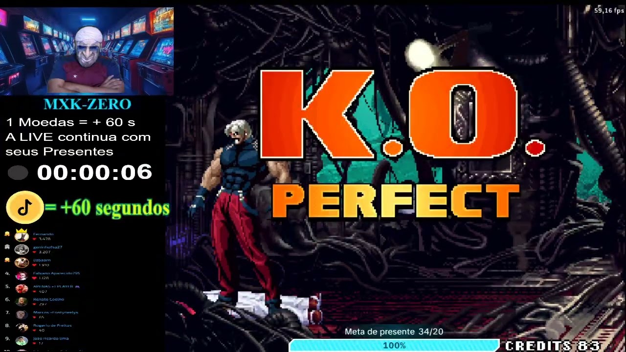 kof 98 combo hack level 8 rugal
