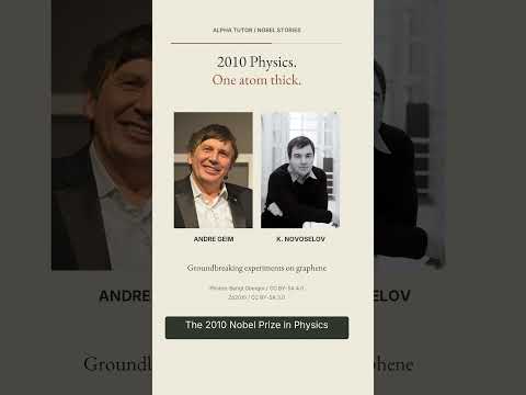 Could Sticky Tape Win a Nobel Prize? The Graphene Story 