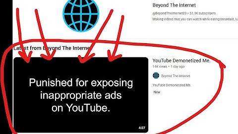 YouTuber Restricted After Exposing YouTube’s Own Inappropriate Ad...
