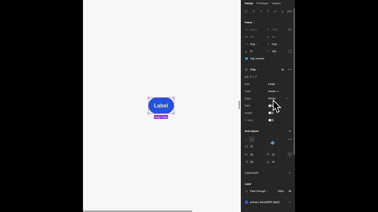 Adaptive Chip and Badge Component in Figma - YouTube