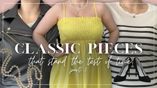Fashion History | 10 Classic Wardrobe Essentials That Never Go Out of Style Pt.2