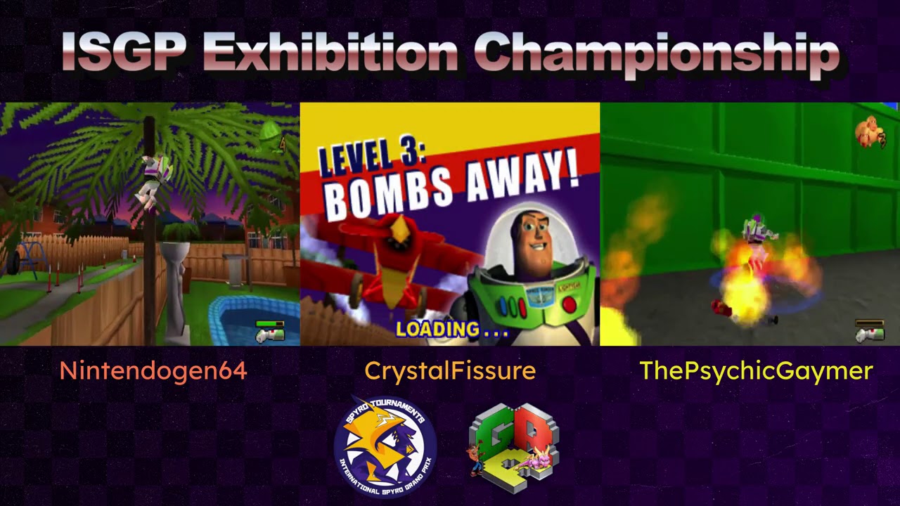ISGP Exhibition Championship | Toy Story 2 - CrystalFissure vs. Nintendogen64 vs. ThePsychicGaymer