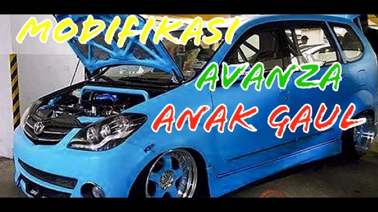 Modifikasi Toyota Avanza Ceper Gaul Abis By Otomodifikasi Indonesia