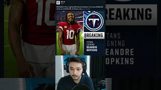 #shorts DeAndre Hopkins' Shocking Decision to Join the Tennessee Titans 😱