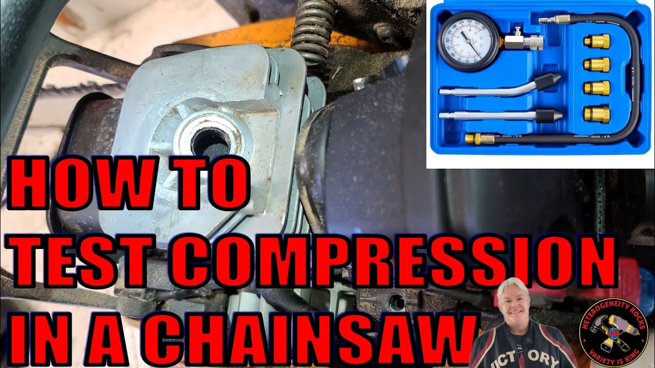 How to use a compression tester for small engine compression. 